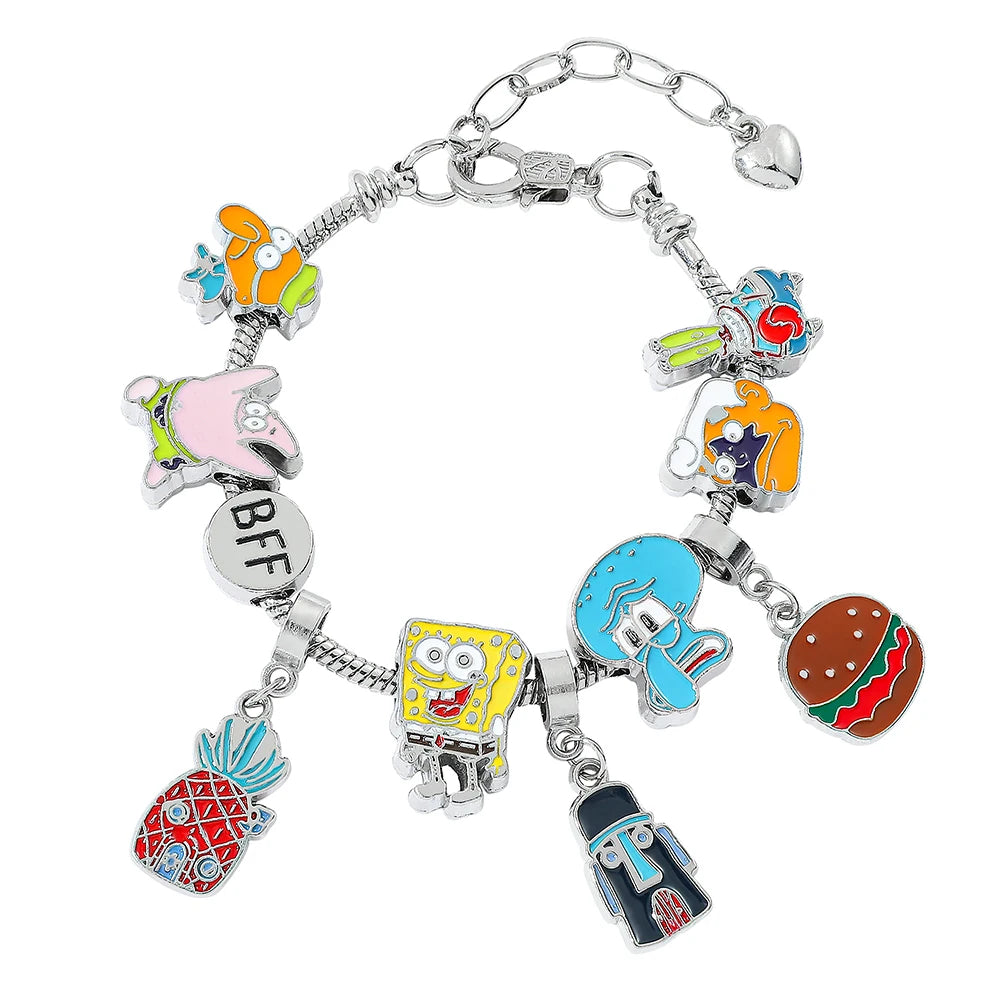 Pulsera charms dibujos animados