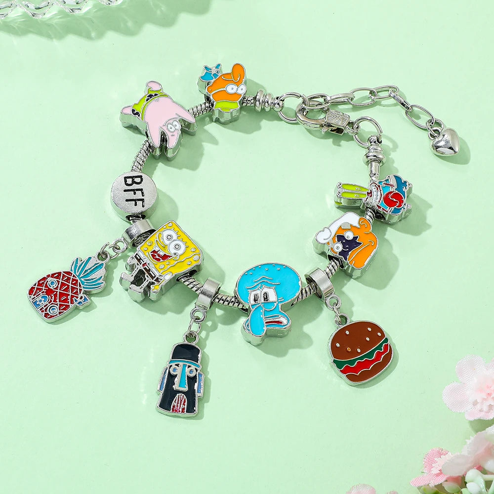Pulsera charms dibujos animados