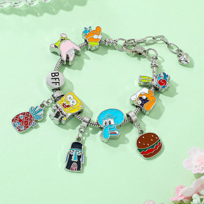 Pulsera charms dibujos animados