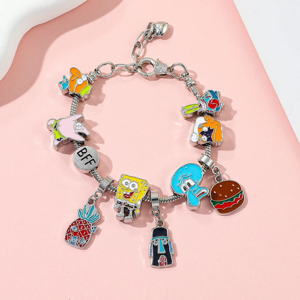 Pulsera charms dibujos animados