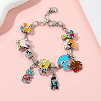 Pulsera charms dibujos animados