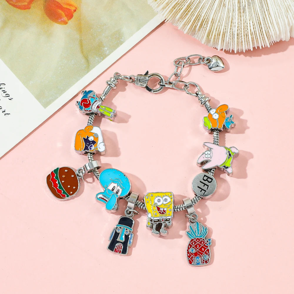 Pulsera charms dibujos animados