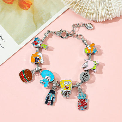 Pulsera charms dibujos animados